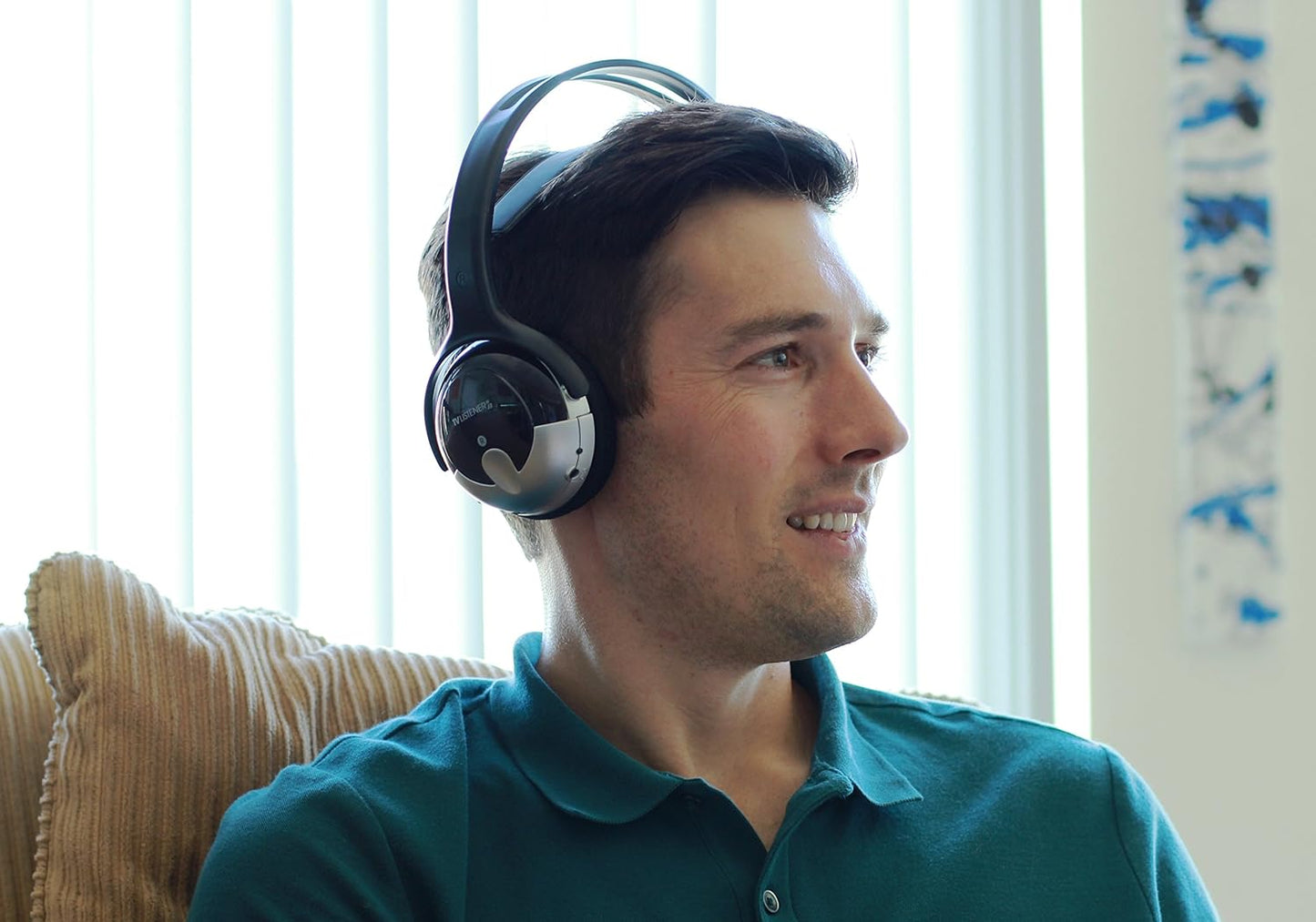 Tv Listener J3 Extra Headset Wireless Headphones for Tv