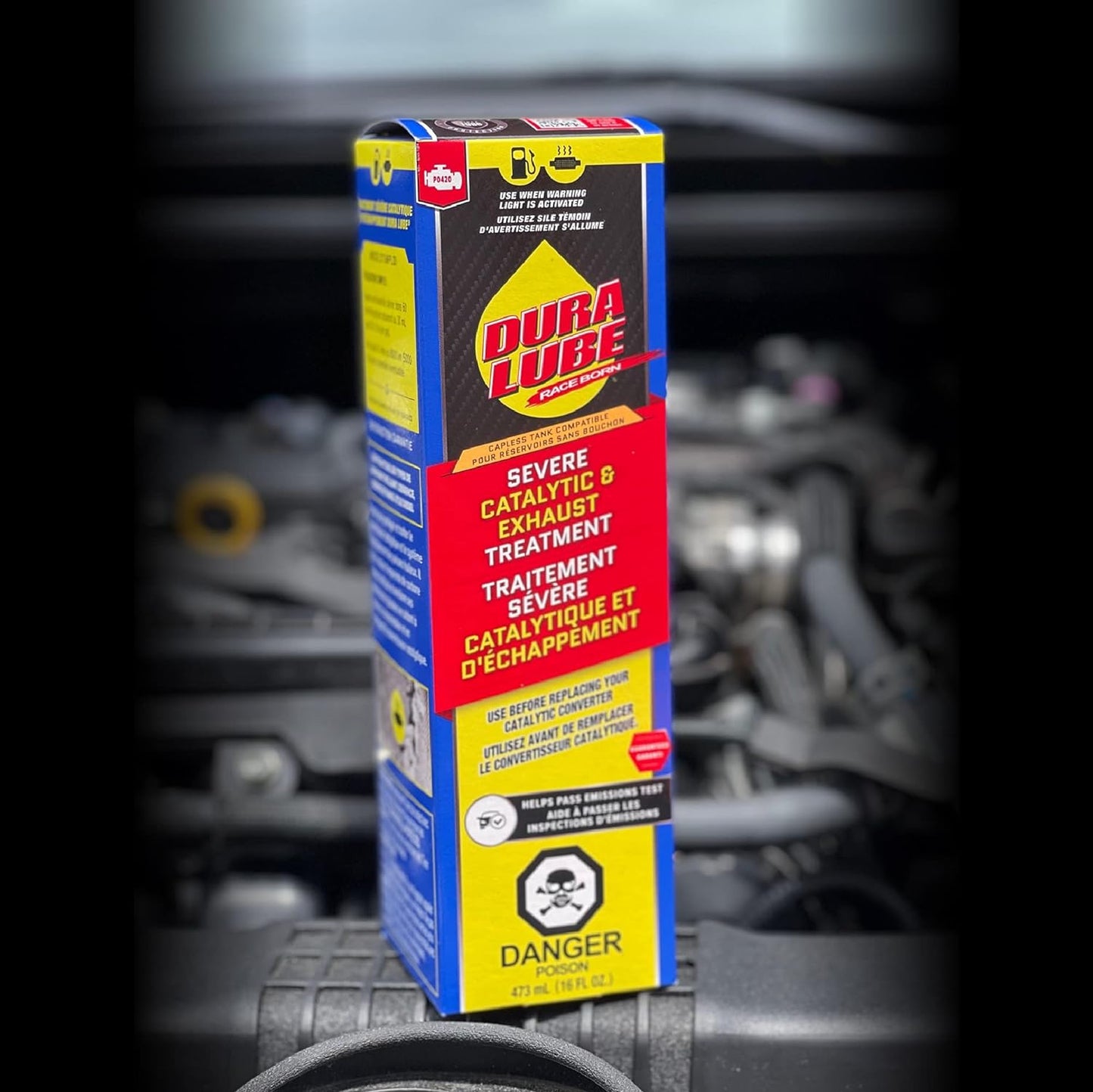 Dura Lube Severe Catalytic and Exhaust Treatment Cleaner Fuel Additive, 16 Fl. Oz., (PN: HL-402409 PDQ3)