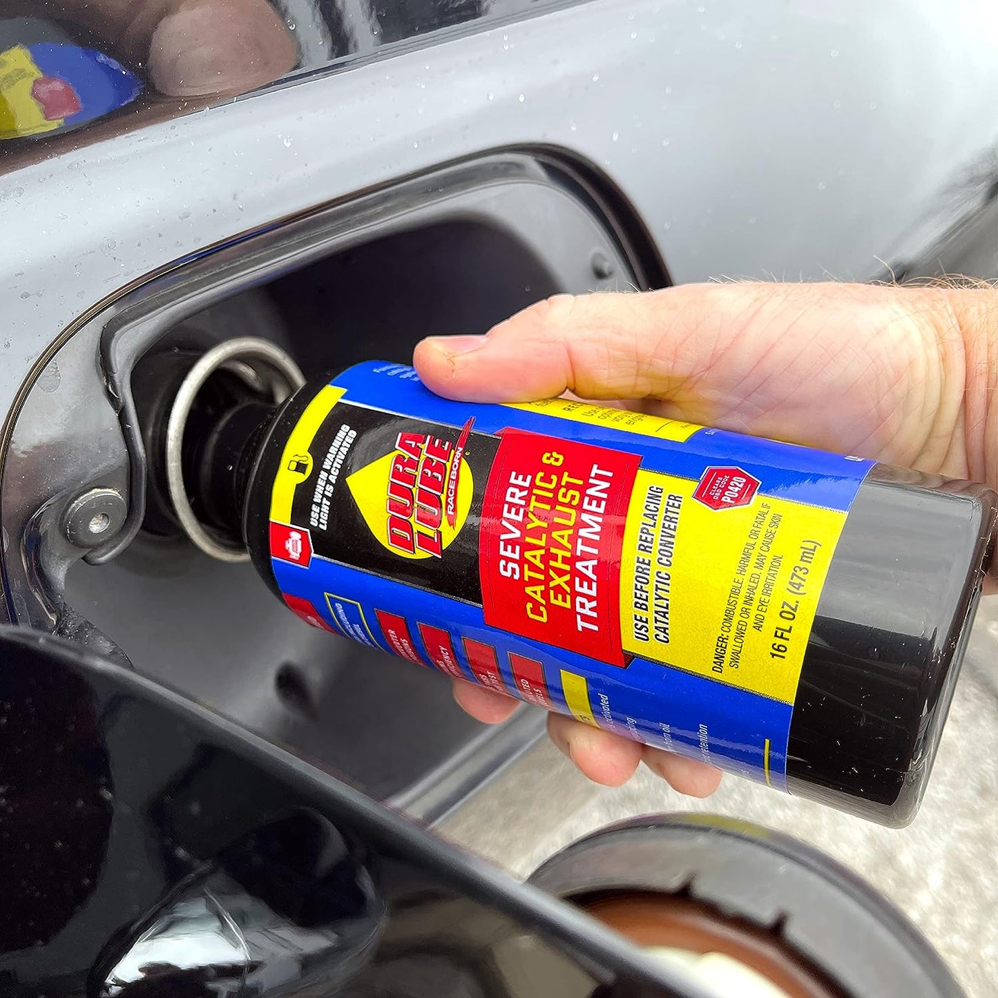 Dura Lube Severe Catalytic and Exhaust Treatment Cleaner Fuel Additive, 16 Fl. Oz., (PN: HL-402409 PDQ3)