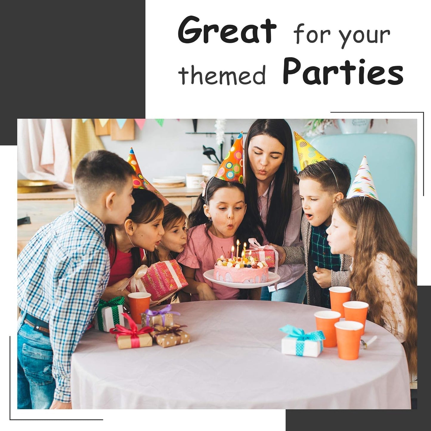14 Pack Premium White Plastic Tablecloth - 54 X 108 In. Disposable Rectangle Plastic Table Cloth - Decorative Rectangle Table Cover Smooth Tablecloth - Disposable Table Cloths for Parties, Weddings