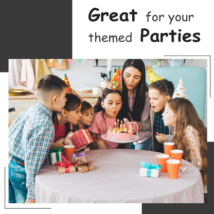 14 Pack Premium White Plastic Tablecloth - 54 X 108 In. Disposable Rectangle Plastic Table Cloth - Decorative Rectangle Table Cover Smooth Tablecloth - Disposable Table Cloths for Parties, Weddings
