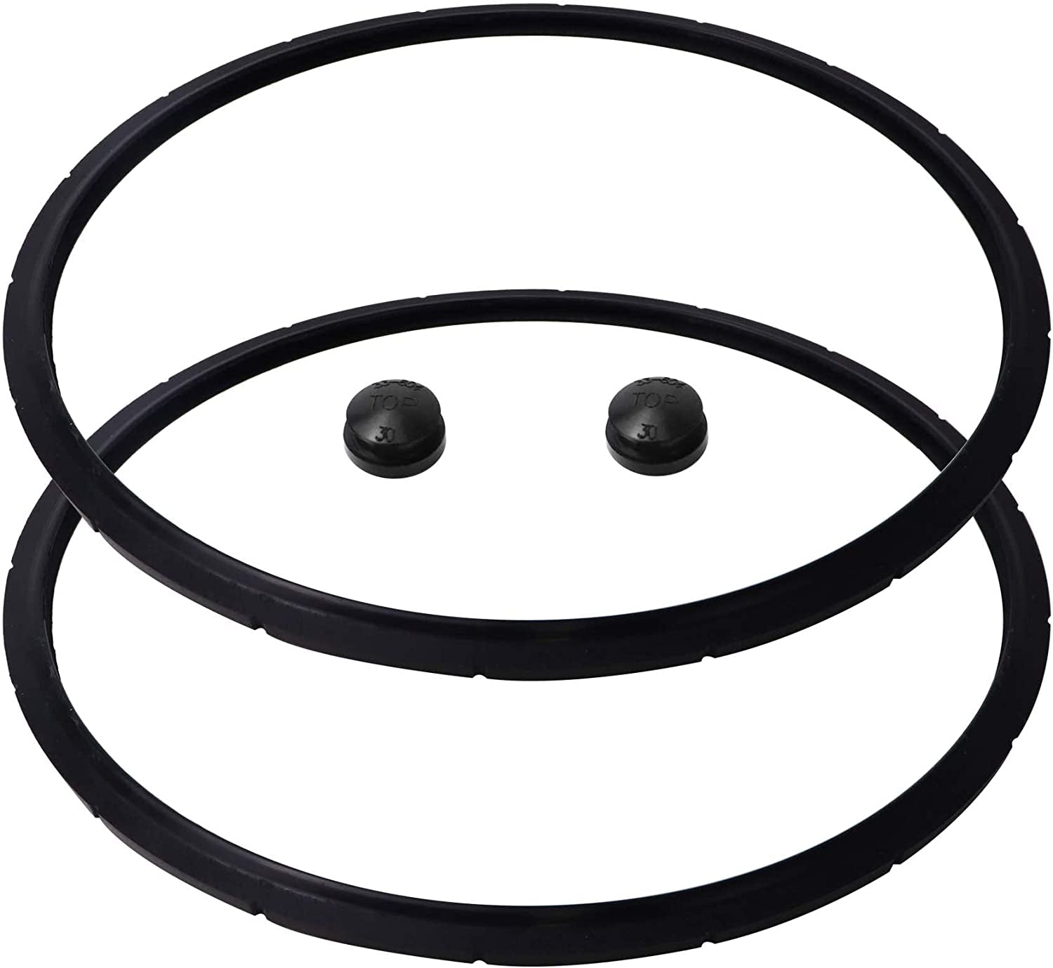 2 09985 Pressure Canner Sealing Ring Gasket for Presto 01745 01751 01755 01781 01782 01784 Pressure Cooker 16 18 23 Quart Including Overpressure Plug
