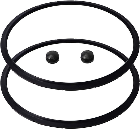 2 09985 Pressure Canner Sealing Ring Gasket for Presto 01745 01751 01755 01781 01782 01784 Pressure Cooker 16 18 23 Quart Including Overpressure Plug